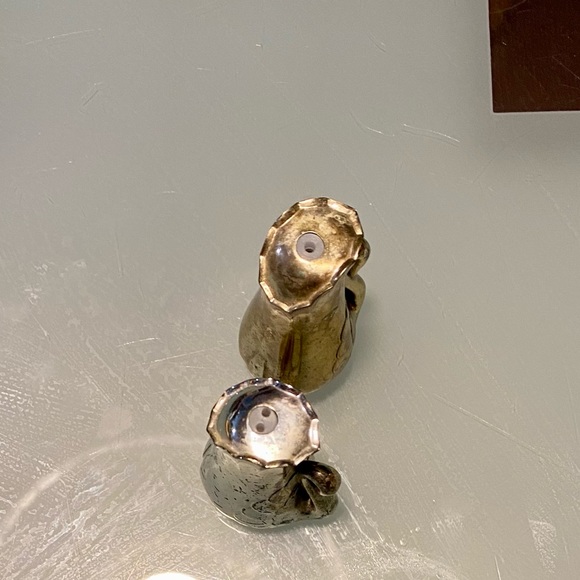 Vintage William A. Rogers Silverplate Swan Salt & Pepper Set - Picture 2 of 4